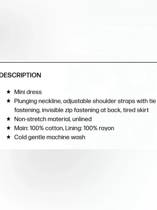 White Eyelet Tie-Shoulder Sundress Two Layers 6 Princess Polly - Picture 5 of 5